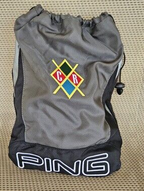 PING Golf Bag, Ping Golf Shoe Bag, PING Drawstring Bag